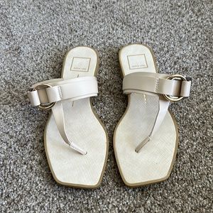 Dolce Viti buckle Sandal. Size 8 Worn once.